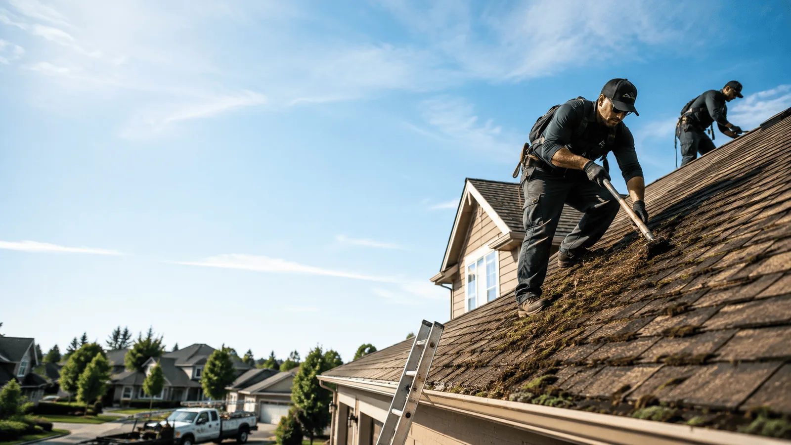 Roof Moss Removal in Hunnewell, MO near me